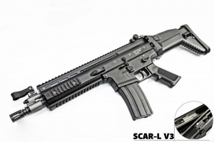 WE SCAR L V3 GBB ( BK )