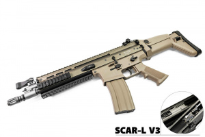 WE SCAR L V3 GBB ( TAN )