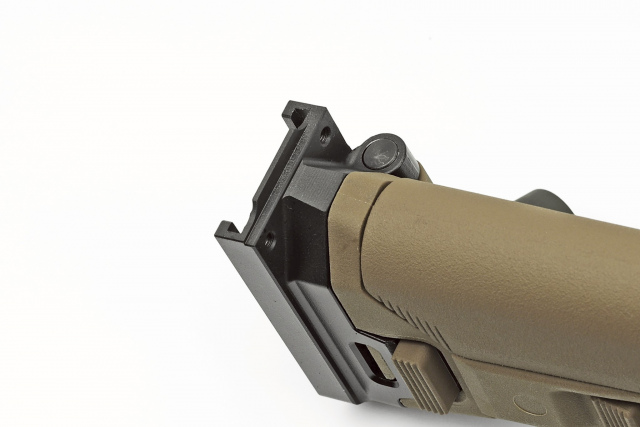RENEGADE ACR Style Adjustable Folding Stock For WE VFC SCAR H / L GBB (TAN)