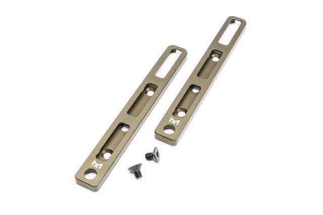RENEGADE SCAR CNC Aluminum M-LOK KEY MOD Adapters Set (M / TAN )